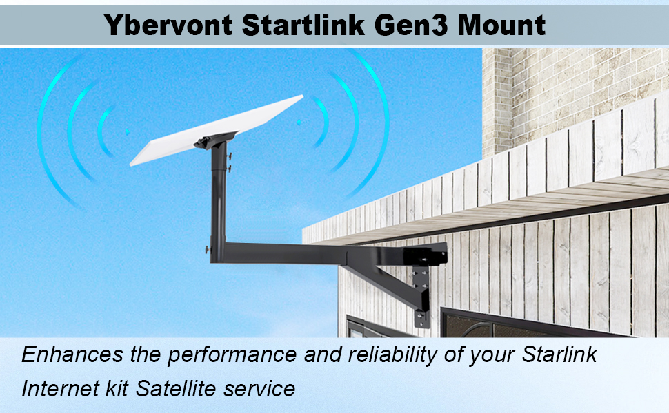 starlink gen 3 wall mount