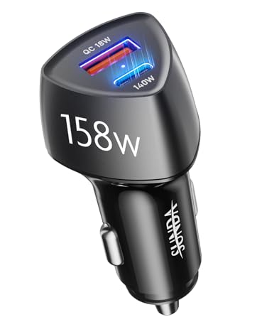 158W USB C Car Charger