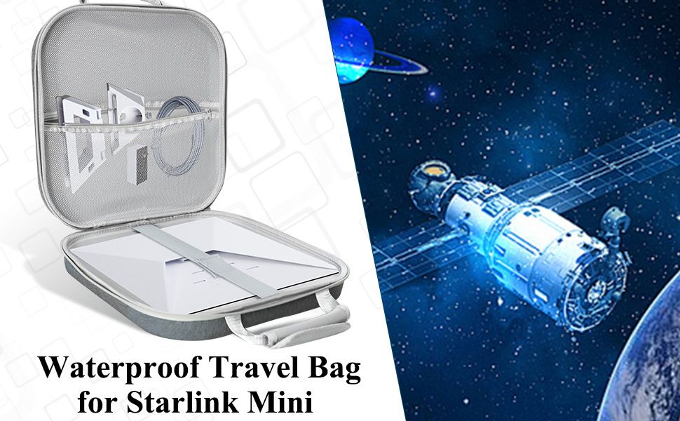 Travel Case for Starlink Mini Kit